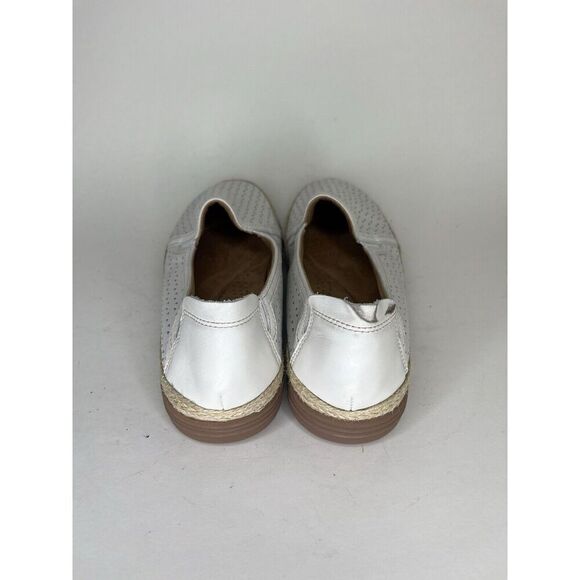 Clarks Collection Shoes Slip Ons Women Size 8W White Synthetic - Picture 7 of 12